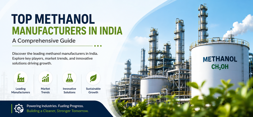 Top Methanol Manufacturers in India: A Comprehensive Guide